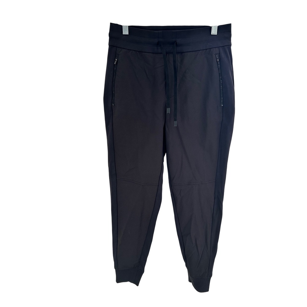 Athleta Black Headlands Hybrid Trek Jogger Pants‎ Women's Size 4 Zipper Pockets